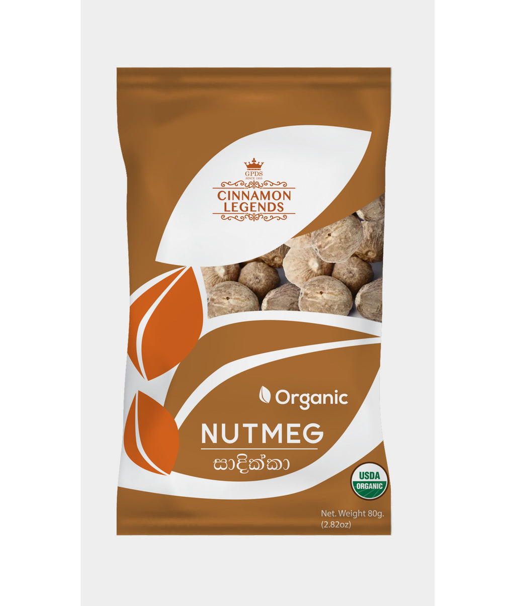 Organic Nutmeg Pack – 80g
