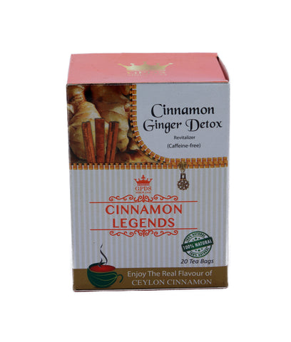 Cinnamon Ginger Detox Revitalizer Tea